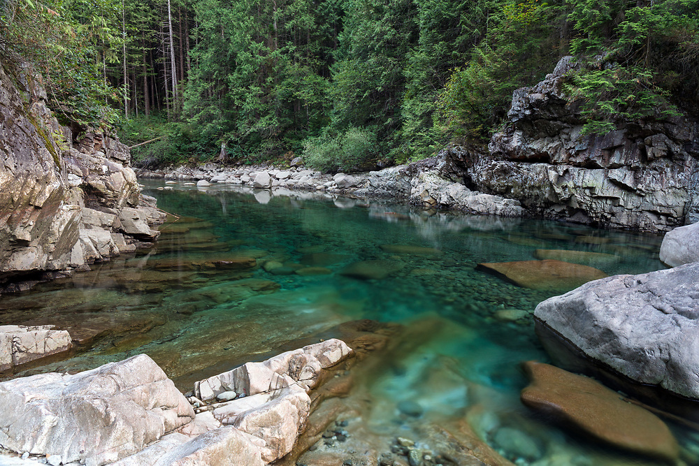 Lower Gold Creek Falls, Golden Ears Provincial Park, British Columbia, Canada