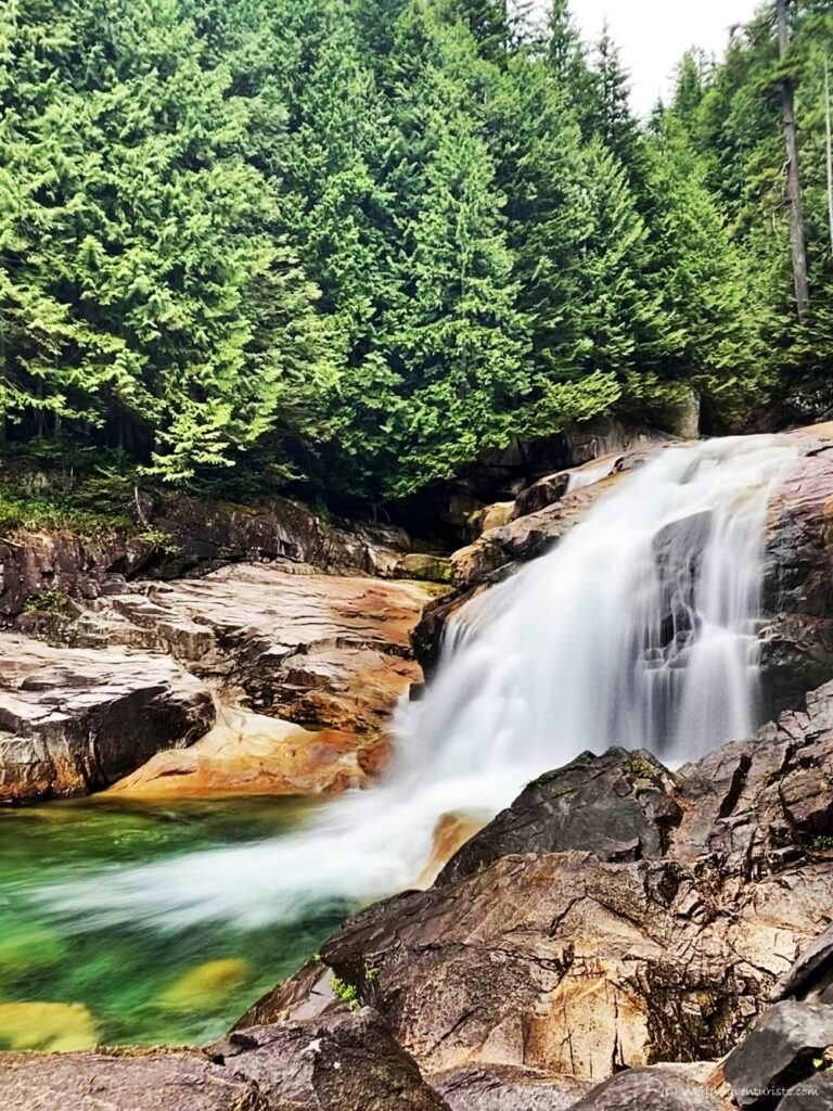 Lower Gold Creek Falls, Golden Ears Provincial Park, British Columbia, Canada